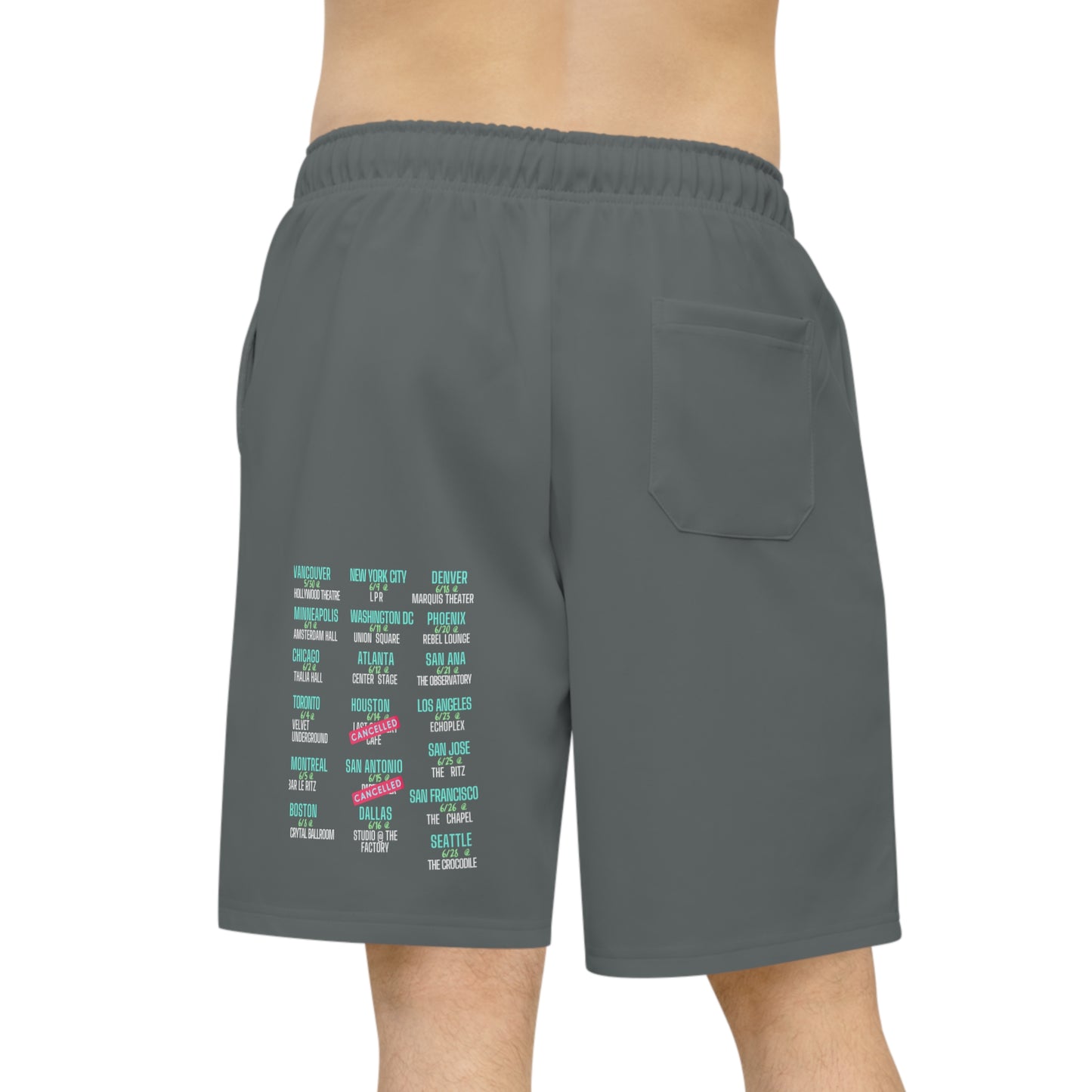 GSOUL PLT TOUR 2024 Limited Edition Athletic Long Shorts (AOP)
