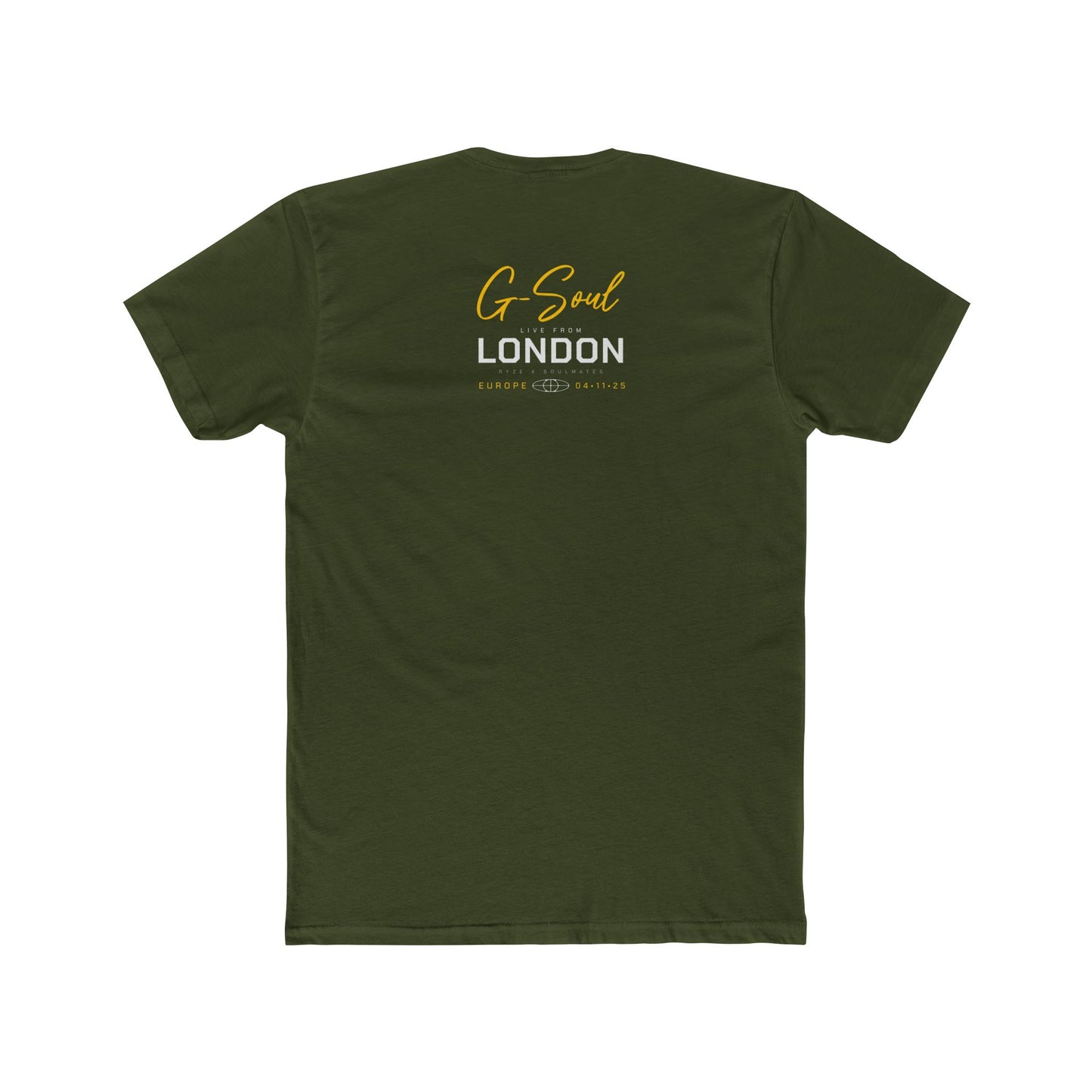 London Time Forest Green Unisex Crew Tee