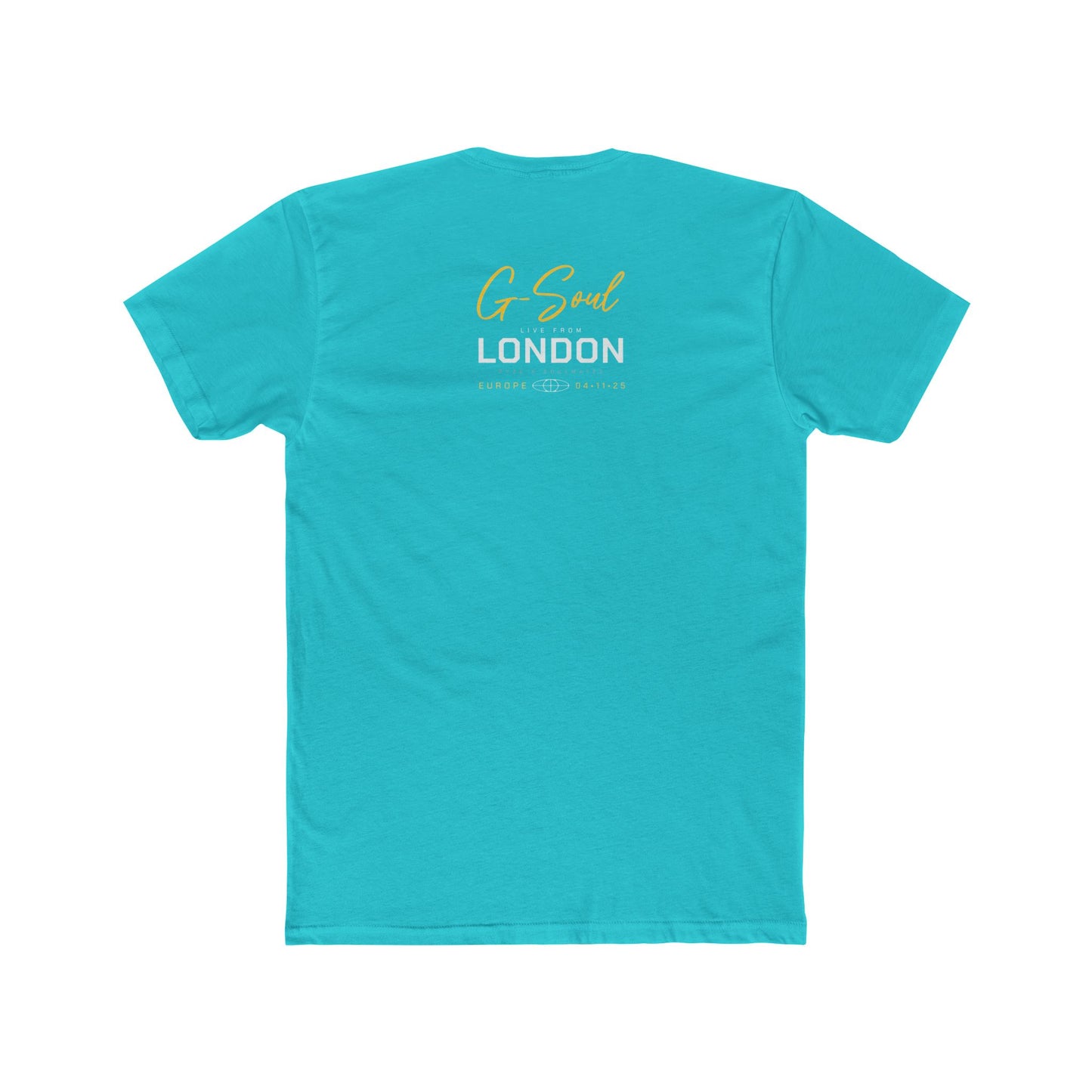 London Time Tahiti Blue Unisex Crew Tee