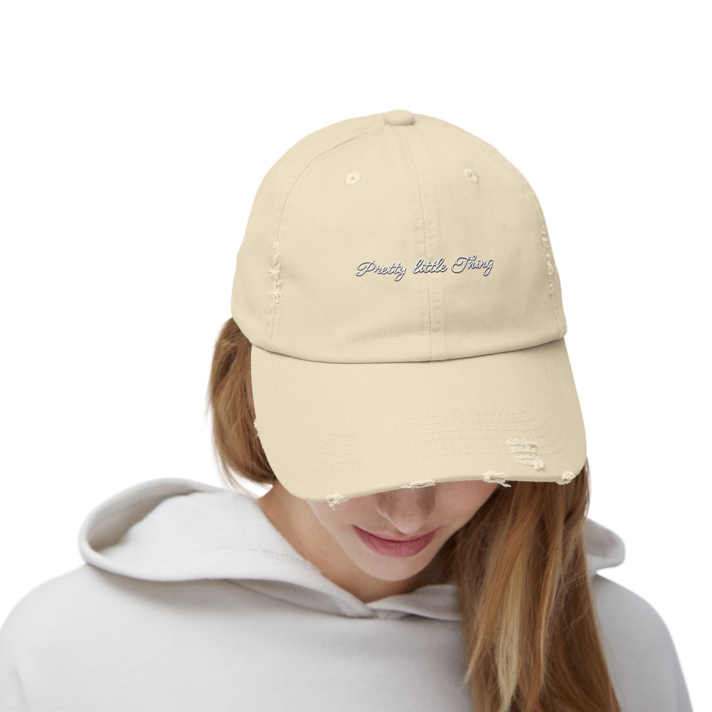Pretty little Thing Unisex Distressed Cap