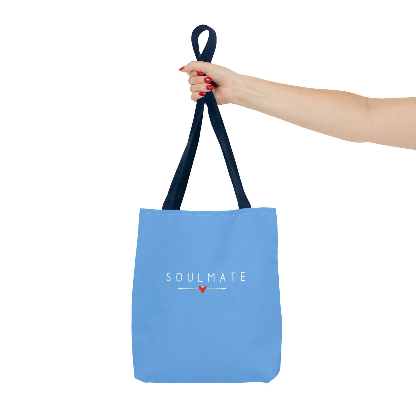 soul-mate definition wht Tote Bag (AOP)