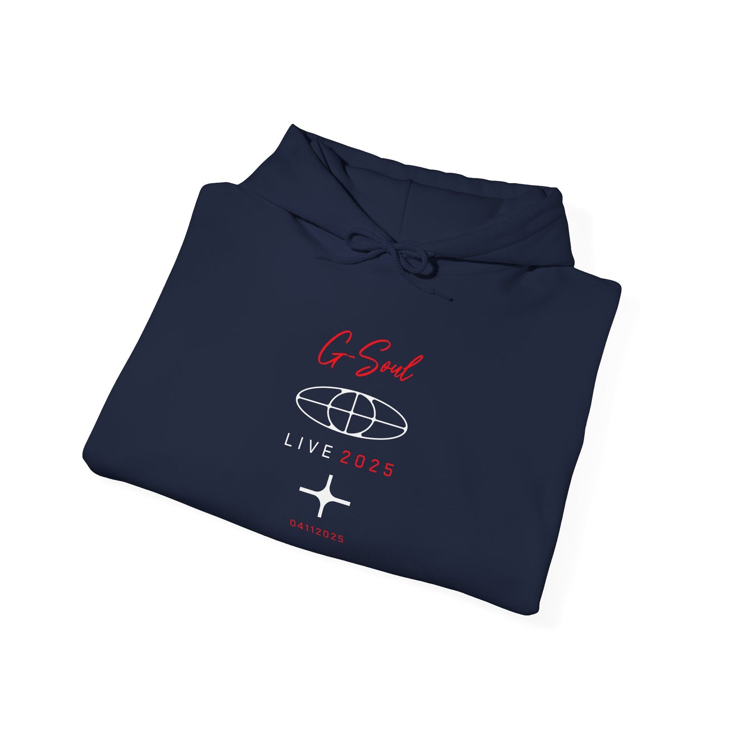 GSOUL LIVE Navy Unisex Heavy Blend™ Hooded Sweatshirt