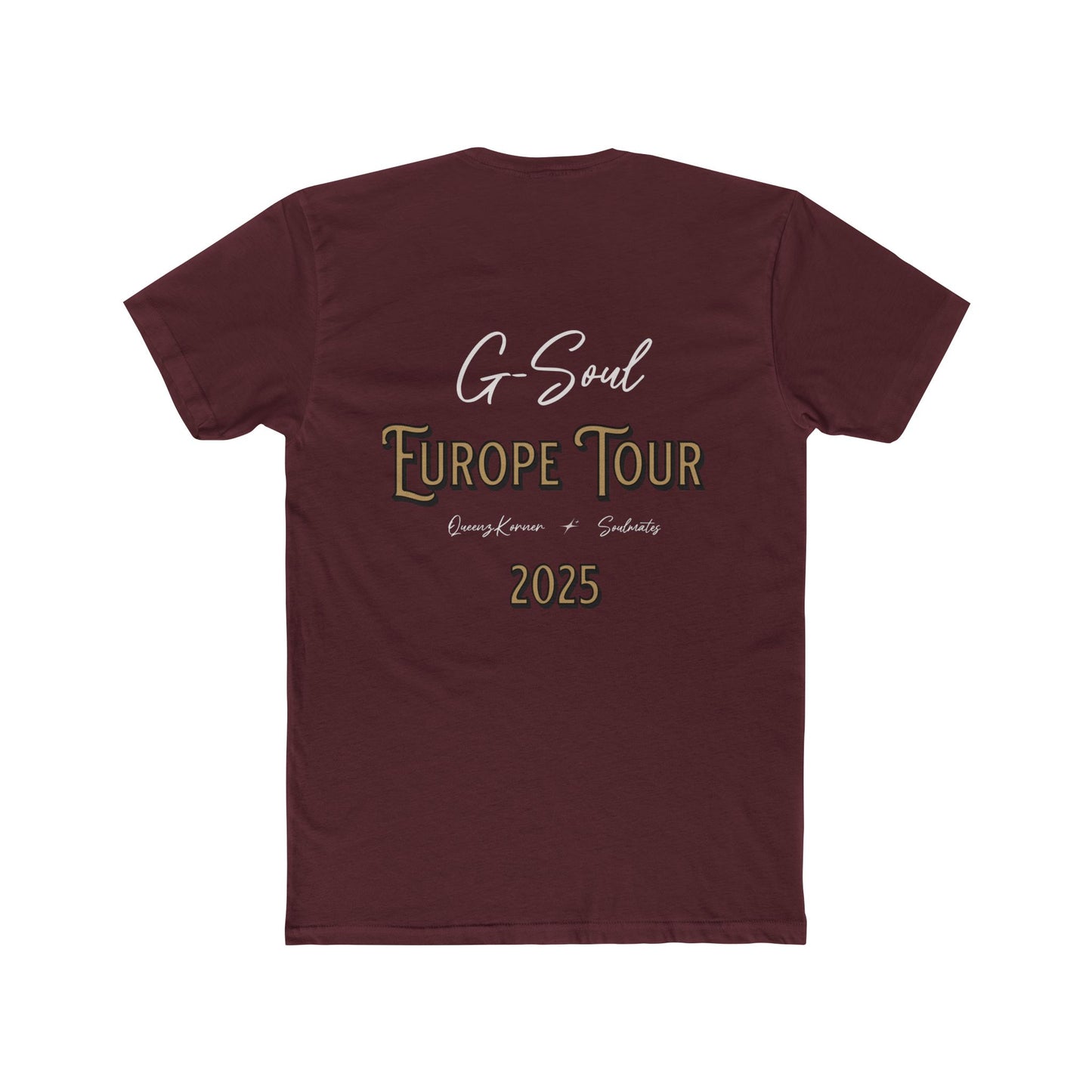 G-Soul Europe Tour 2025 Unisex Crew Tee