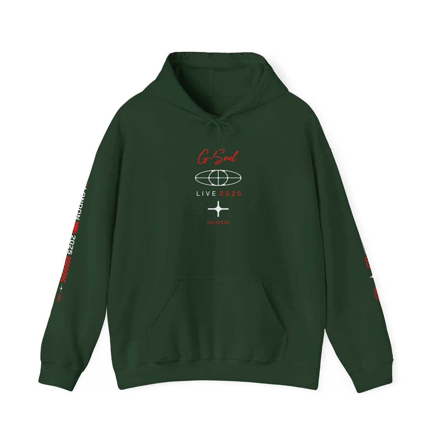 GSOUL LIVE Forest Green Unisex Heavy Blend™ Hooded Sweatshirt