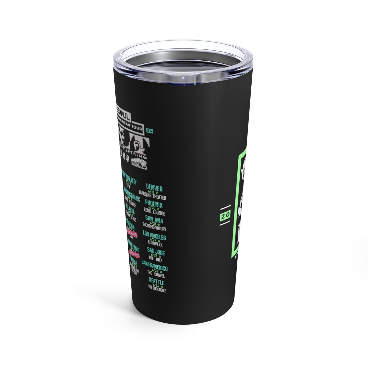 GS PLT Tour 2024 Tumbler 20 oz (Black)