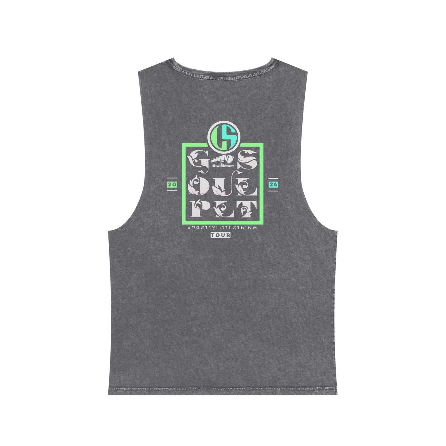 GSOUL PLT TOUR 2024 Unisex Stonewash Tank Top