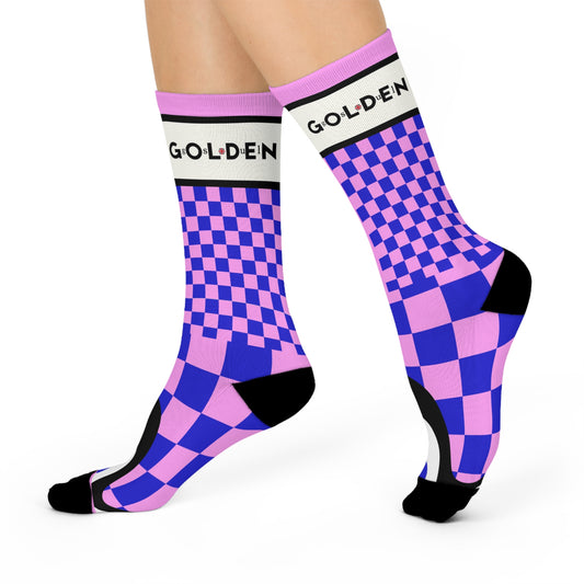 Pynk Cushioned Crew Socks