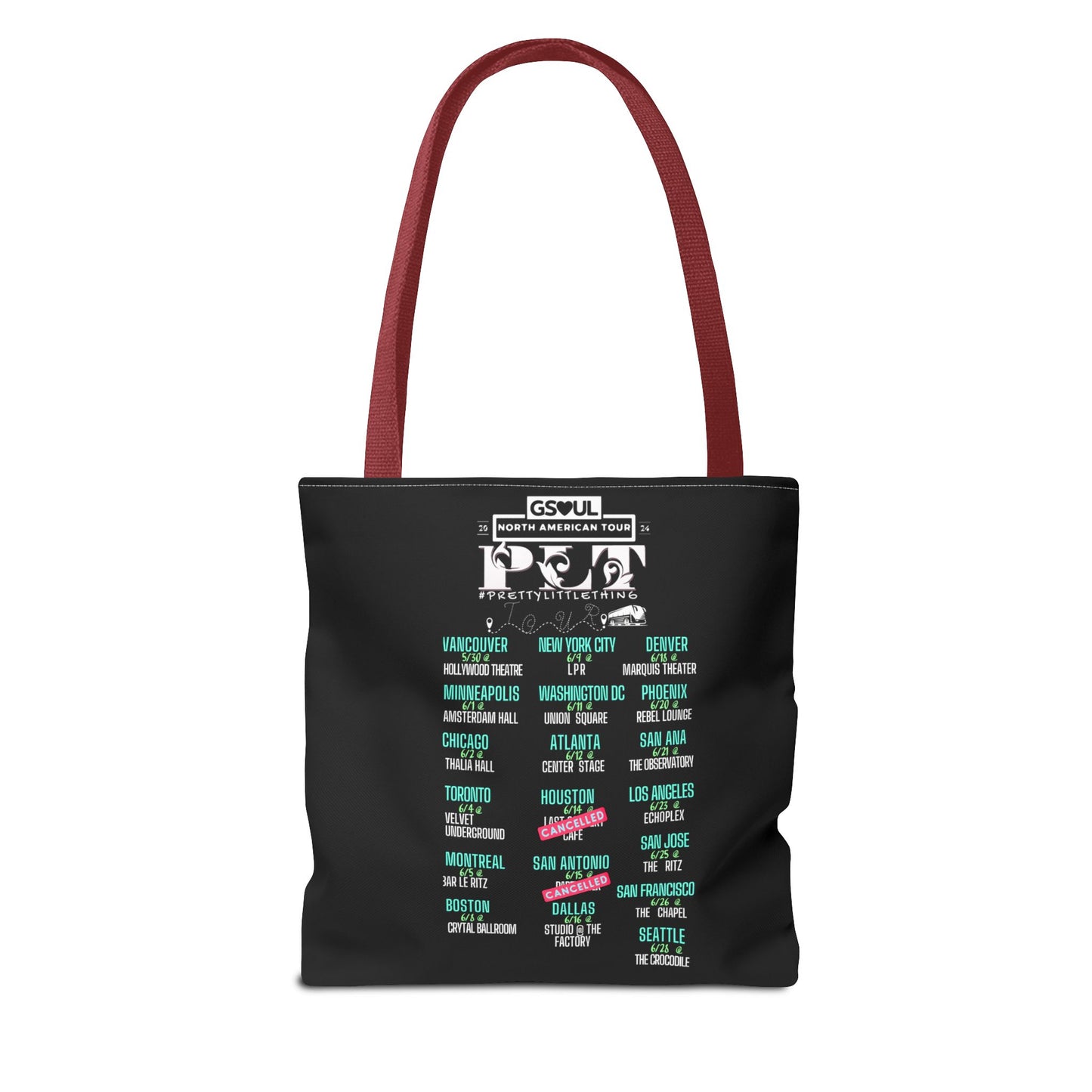 GS PLT Tour 2024 Tote Bag (Black)