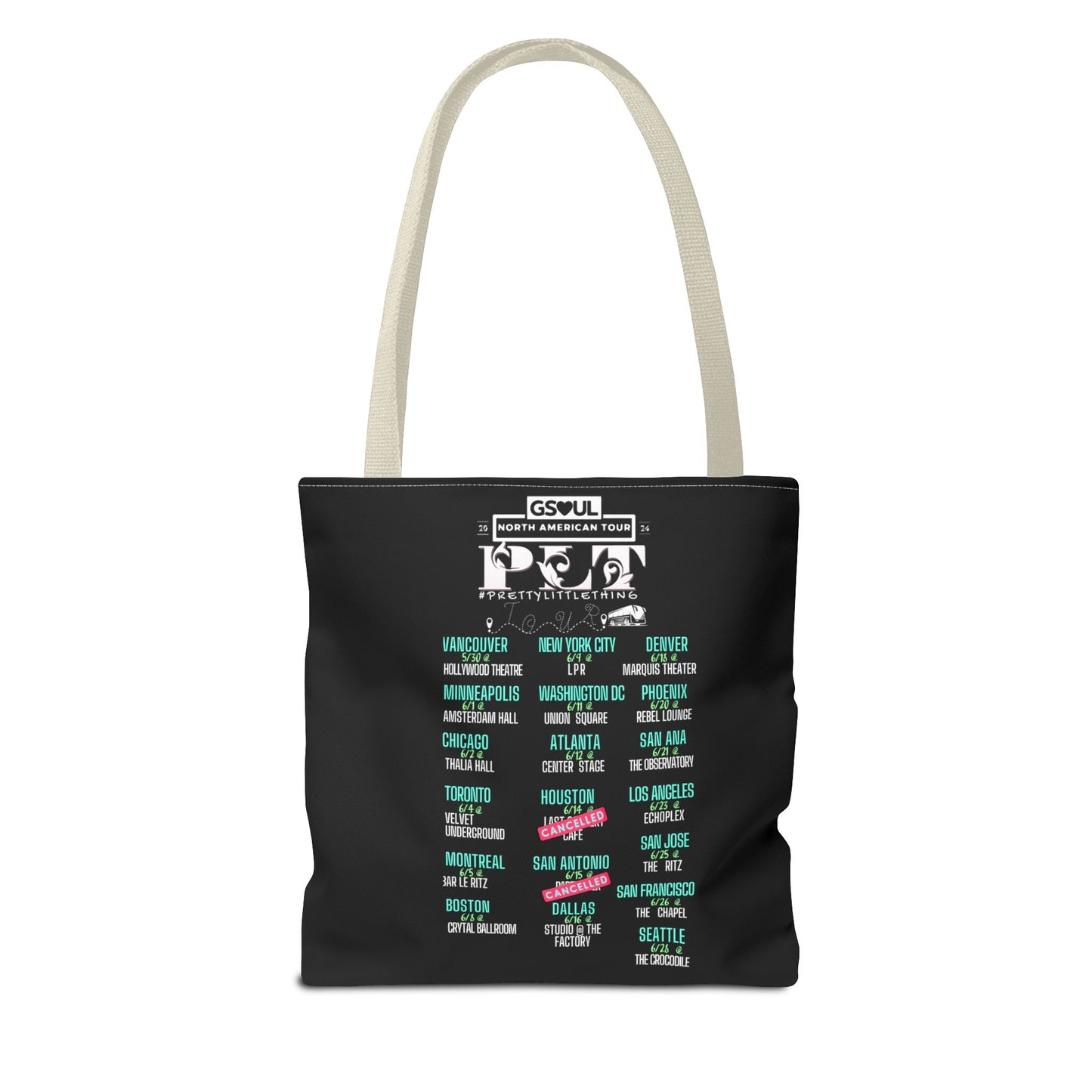 GS PLT Tour 2024 Tote Bag (Black)