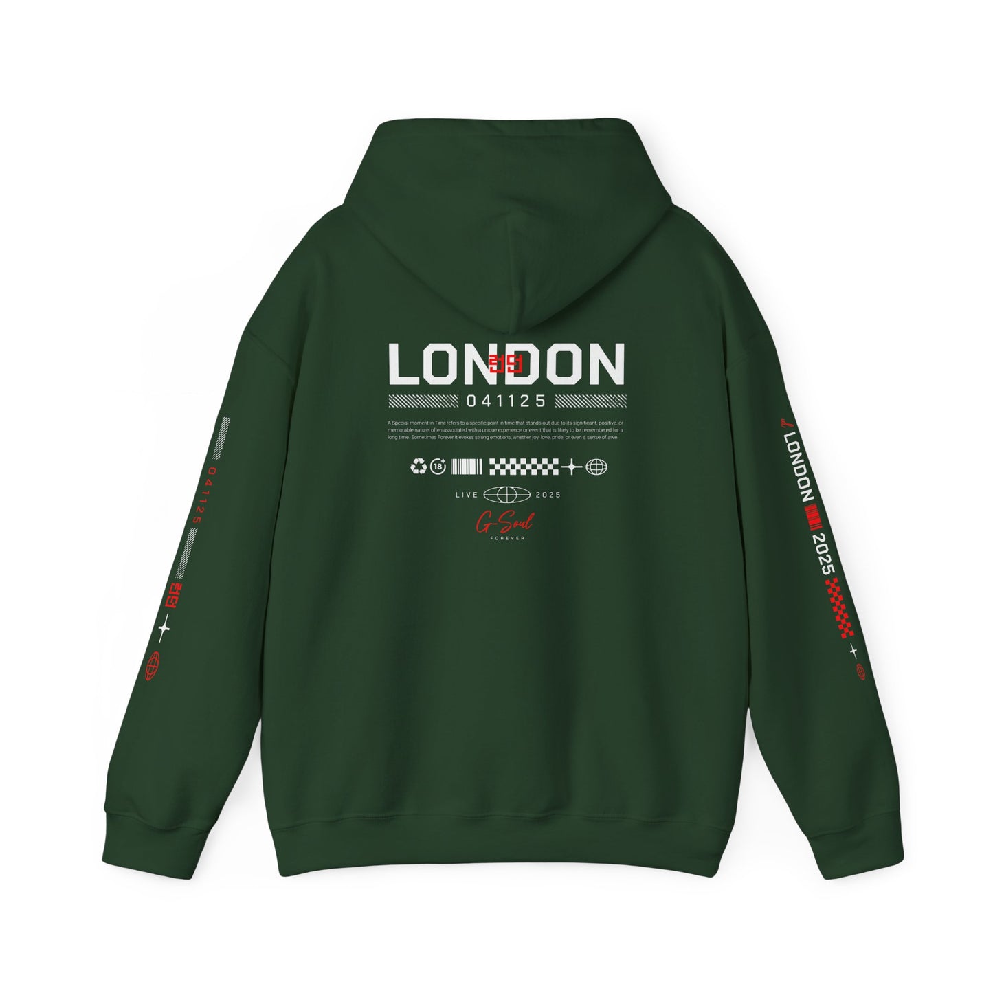 GSOUL LIVE Forest Green Unisex Heavy Blend™ Hooded Sweatshirt